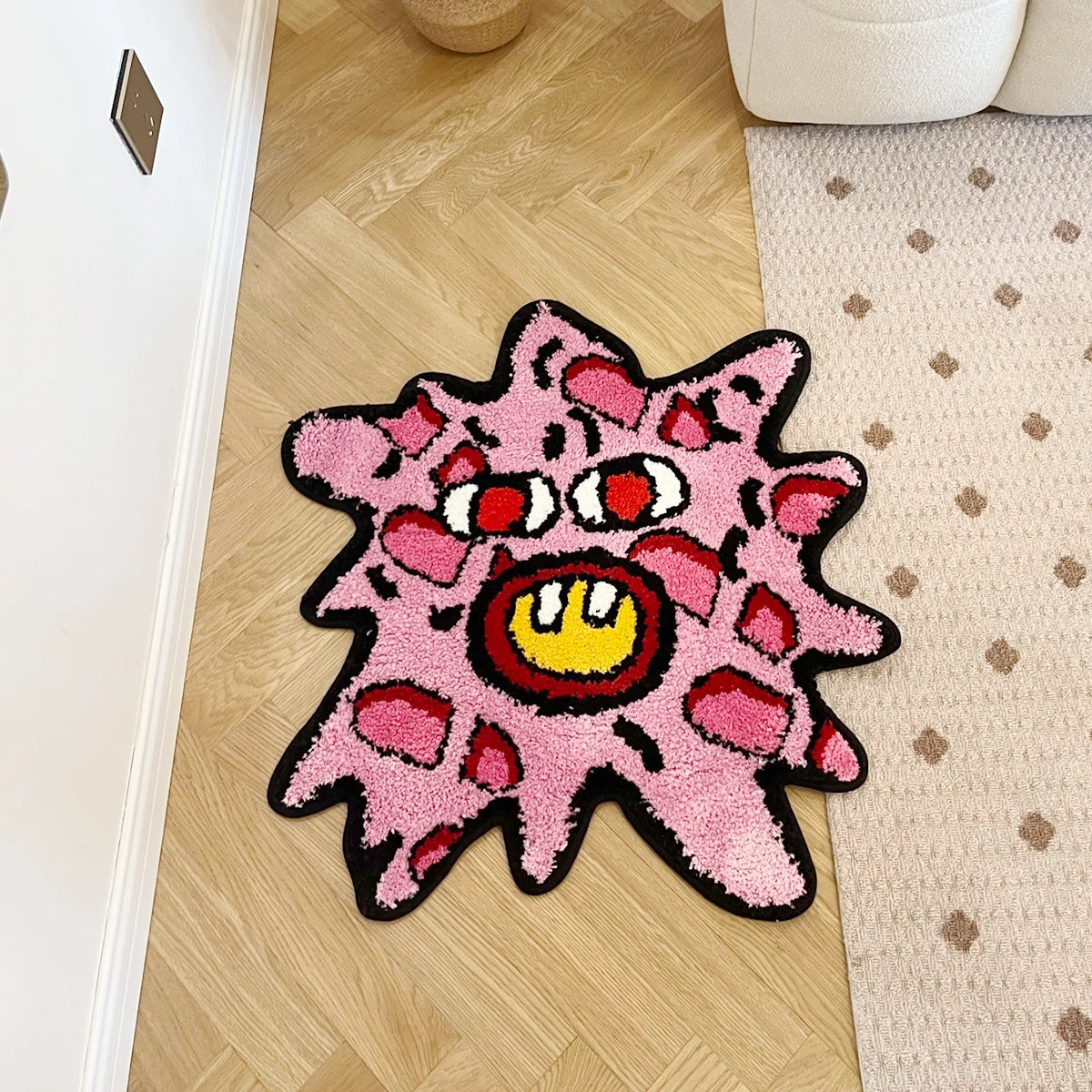 Splashed Cherry Bomb | Rug